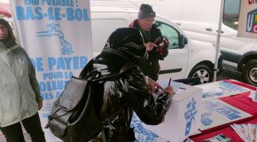 Campagne sur la qualité de l’eau  #lagouttedetrop