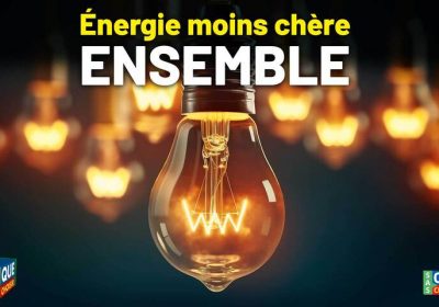 Énergie moins chère ensemble Un achat groupé d’électricité permettant de réaliser de très fortes économies